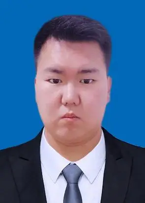 求ps大神p一张蓝底西服照片打领带的一寸照片