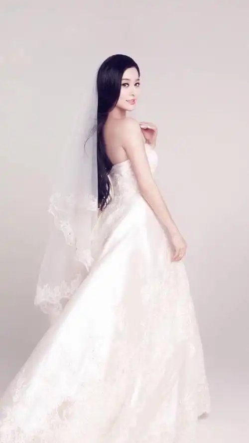 范冰冰 婚纱 壁纸
