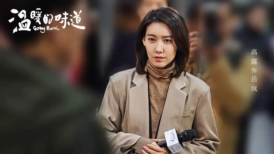 电视剧温暖的味道热播高露优雅干练展专业本色