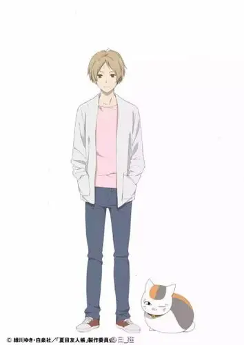 夏目友人帐,夏目贵志,猫咪三三,动漫,美少年,温暖治愈.