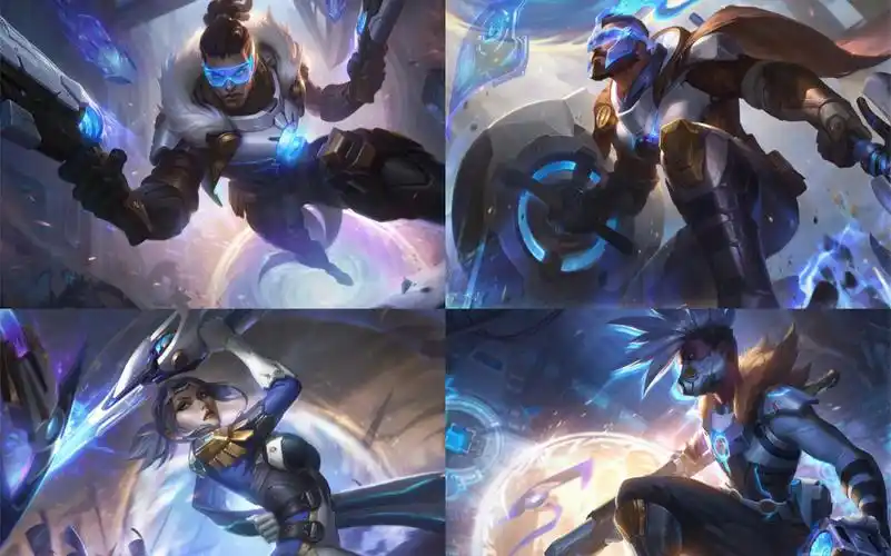 【英雄联盟】2020未来战士皮肤 卢锡安 艾克 菲奥娜 潘森 以及至臻