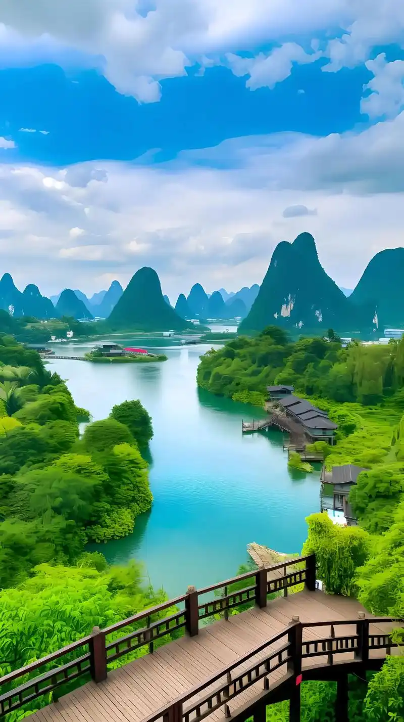 桂林山水甲天下 #桂林旅游 #分享美景 #治愈