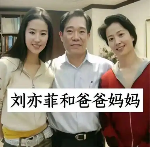 刘亦菲虽然非常美丽,但她的美貌仍然无法超越她妈妈.