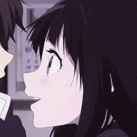 《冰菓》动漫头像情侣头像