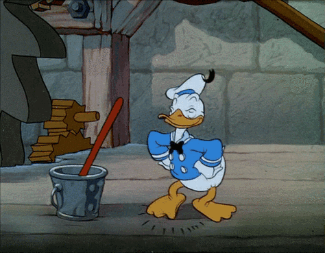 唐老鸭 舞蹈 跳舞 高兴