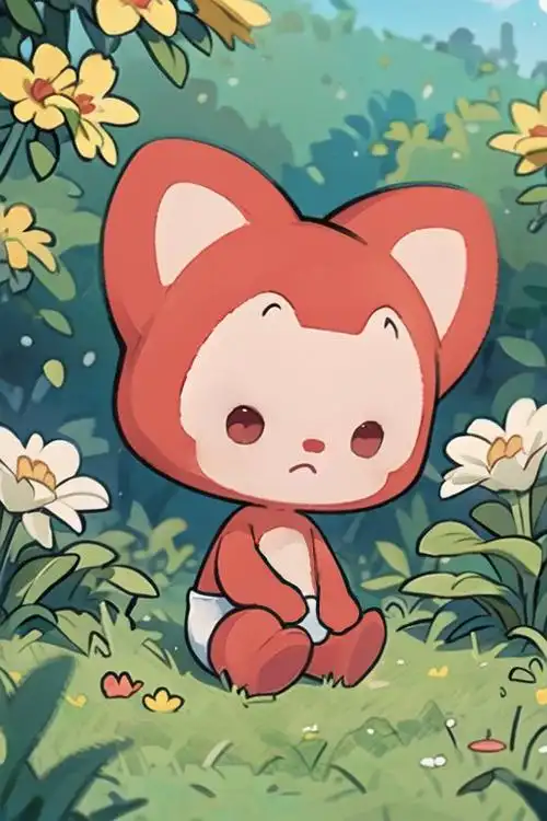 小狸异空间系列-ai壁纸##壁纸##手机壁纸##可爱手机壁纸##ai手机壁纸