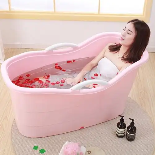 超大号沐浴桶加厚儿童保温桶沐浴缸洗澡浴盆塑料泡澡桶家用洗澡桶