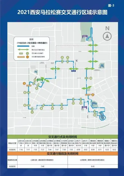 2021西安马拉松明日开跑这些出行信息与你有关