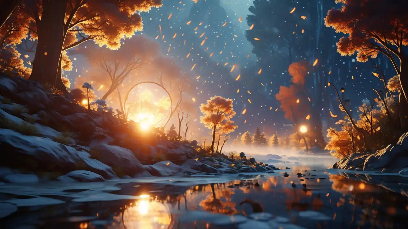 特别骚气的光影横屏壁纸96炫到你了吗?