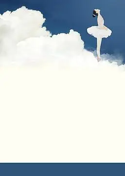 手绘舞蹈培训班海报背景模板
