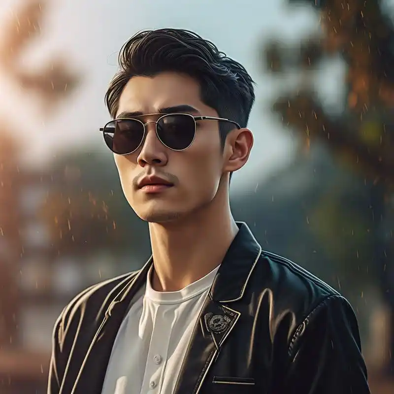 😎 帅哥戴墨镜头像合集