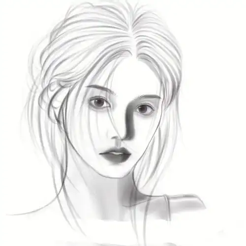 头像线稿
