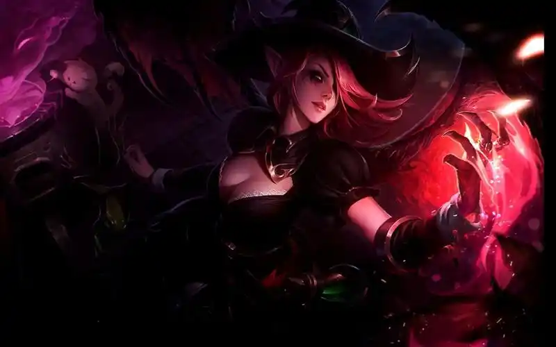 陈阿菡的青铜生涯番外1欺负人机丶小菡菡英雄联盟莫甘娜魅惑女巫皮肤