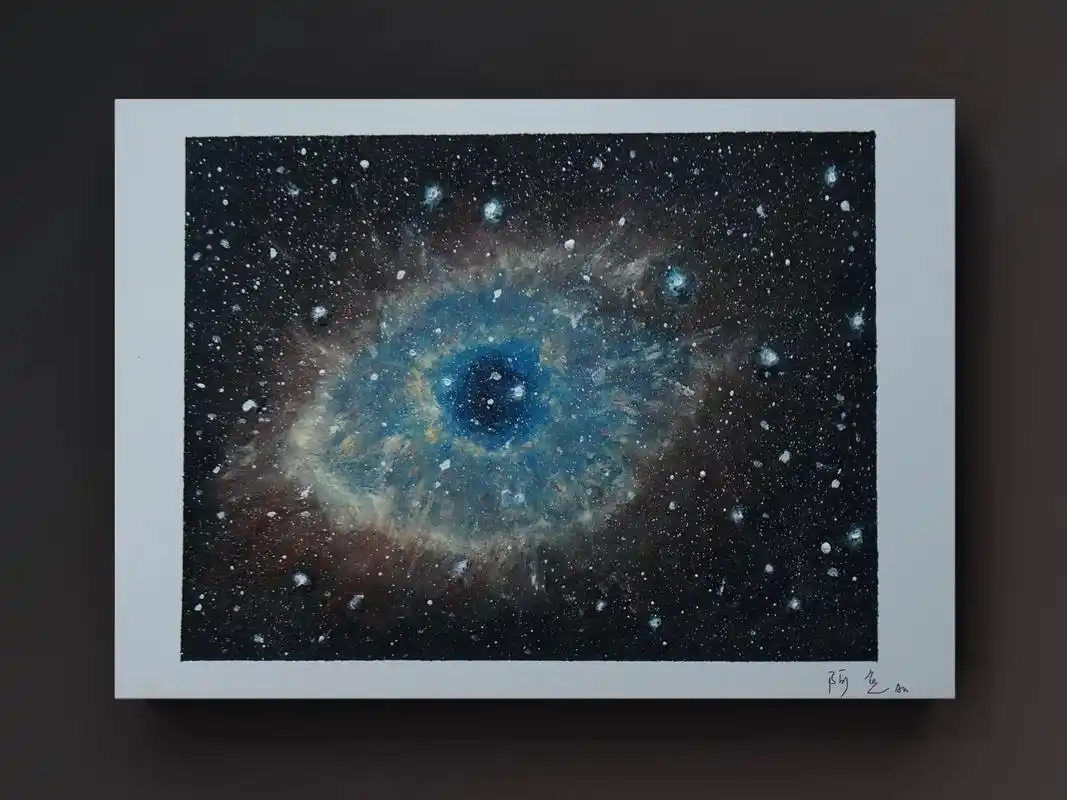 油画棒-星河.90还有星月可以寄望,还有宇宙浪漫不止  96 - 抖音