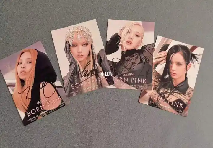 绝美blackpink签名照