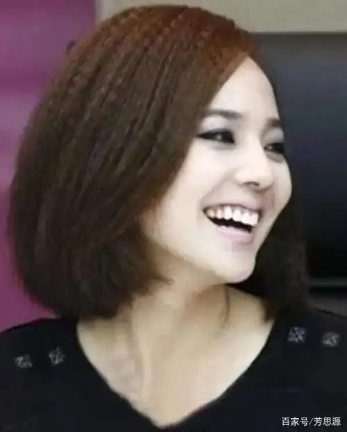 头发细软的人群参考一下玉米须烫发的效果