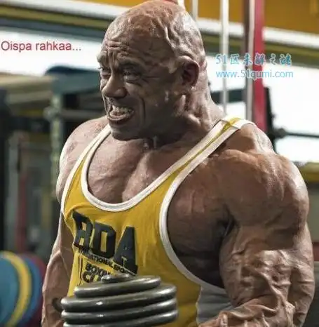 世界上肌肉最发达的人,外貌酷似石头人