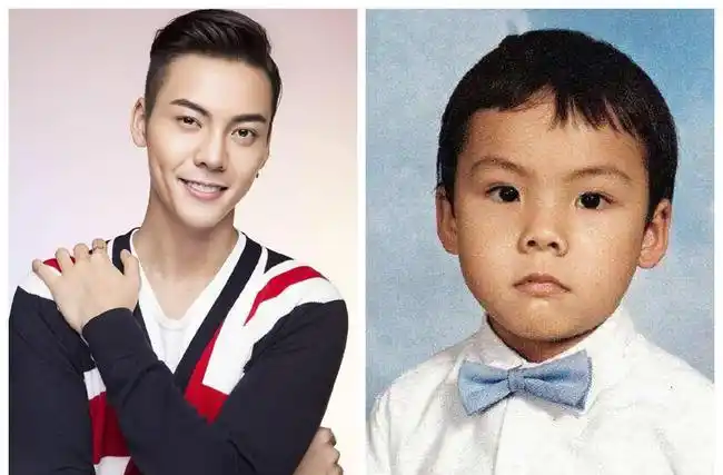 陈伟霆小时候的旧照片,都会忍不住发笑,他曾经也在节目中调侃自己童年