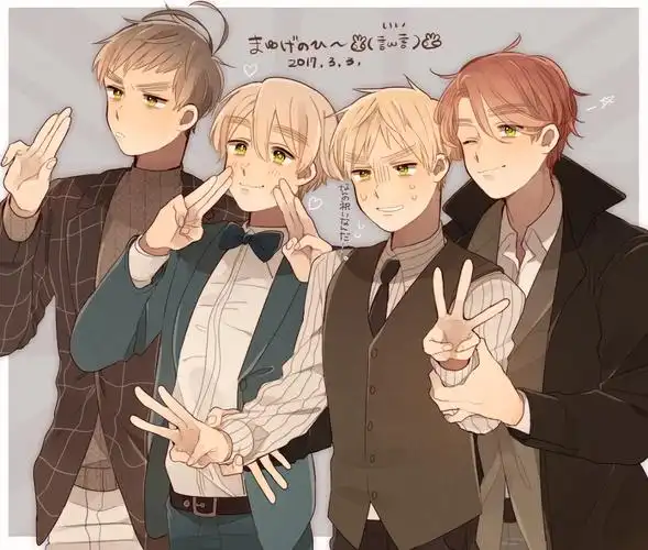 id=3004501 pid:id=62547603】英/伦家族 pixiv aph 黑塔利亚