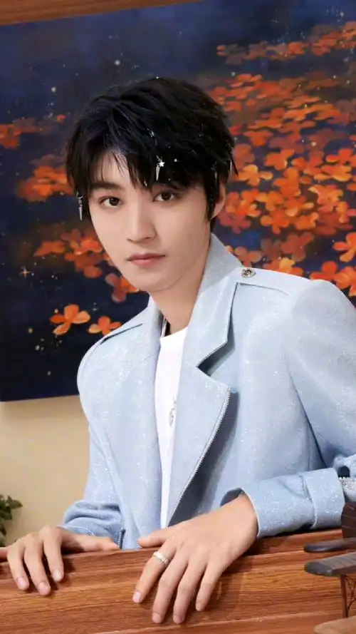 王俊凯妈妈亮相tfboys演唱会现场一身碎花裙好年轻