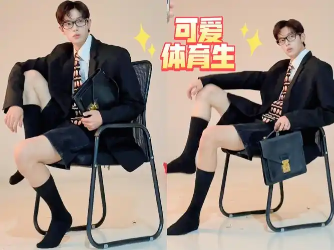 黑袜体育生拍摄花絮!超可爱!|idman男生写真