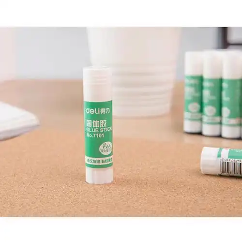 得力delipva固体胶9g12支盒5盒dt71016