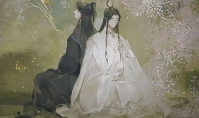墨燃&楚晚宁.#二哈和他的白猫师尊 #楚晚宁墨微雨 长阶血未 - 抖音