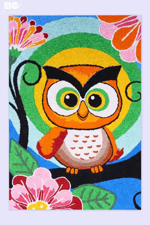 圆笔儿童手工美育馆-教你如何玩转纸浆画