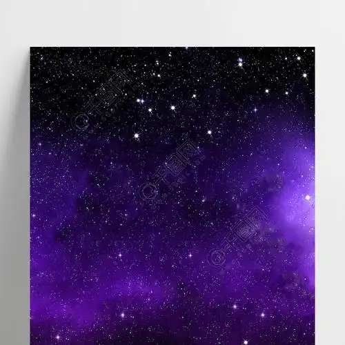 纯原创紫色星空背景3年前发布
