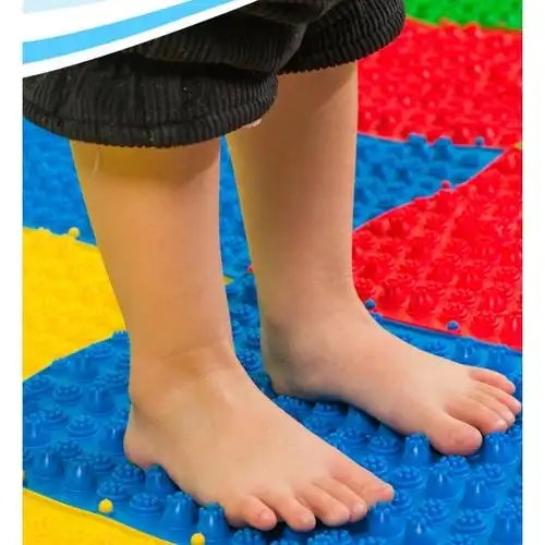 足部按摩压板_指压板儿童感统训练家用穴位足底按摩垫足部指甲板趾