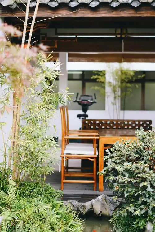 古风庭院屋顶花园