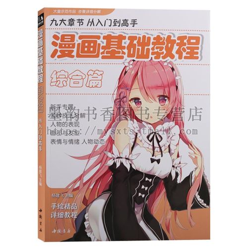正版 经典全集 漫画基础教程综合篇 卡通人物篇美少女篇手绘精品详细