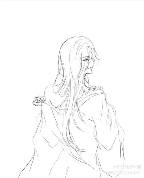 出水_将进酒沈兰舟同人绘画作品