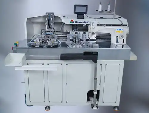 全自动化缝纫设备智能免烫机器大全-乾清自动化缝纫设备