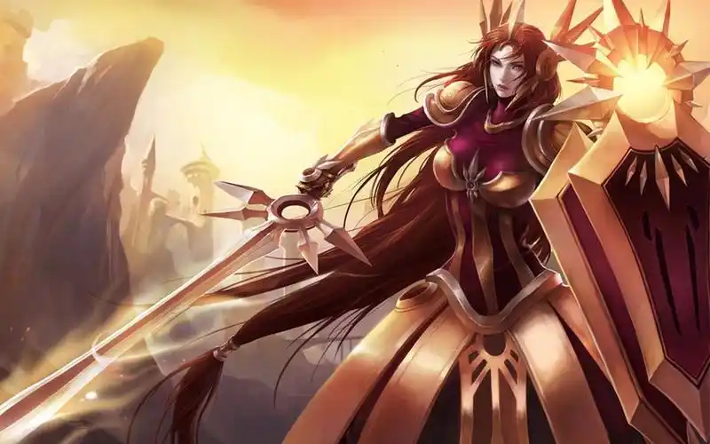 曙光女神蕾欧娜全皮肤展示原来钢铁烈阳有特效