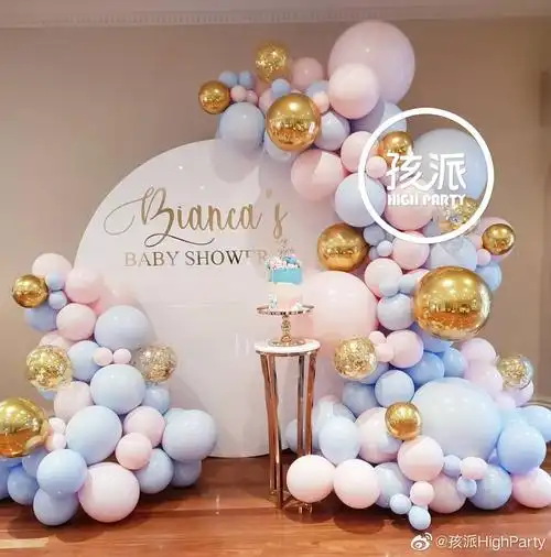 宝宝生日惊喜派对策划布置求婚背景墙