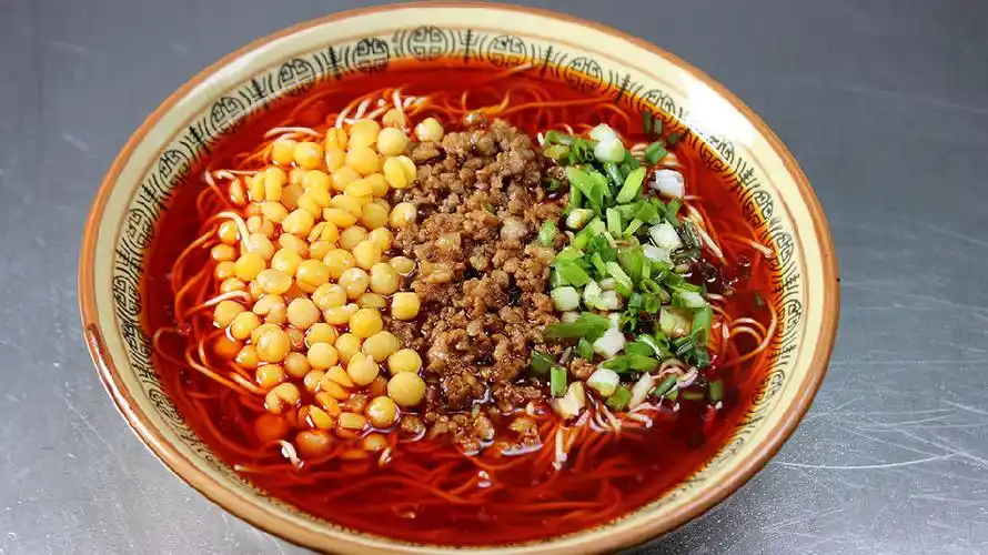 正宗重庆小面技术配方豌杂面肥肠面牛肉面小吃技术配方视频教程