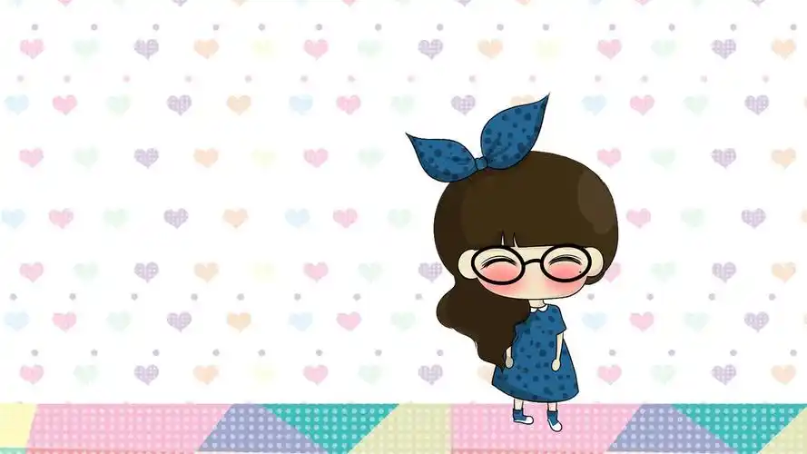 超萌小希卡通人物可爱唯美高清桌面壁纸