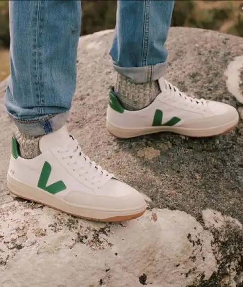 6哲vejav10绿标小白鞋