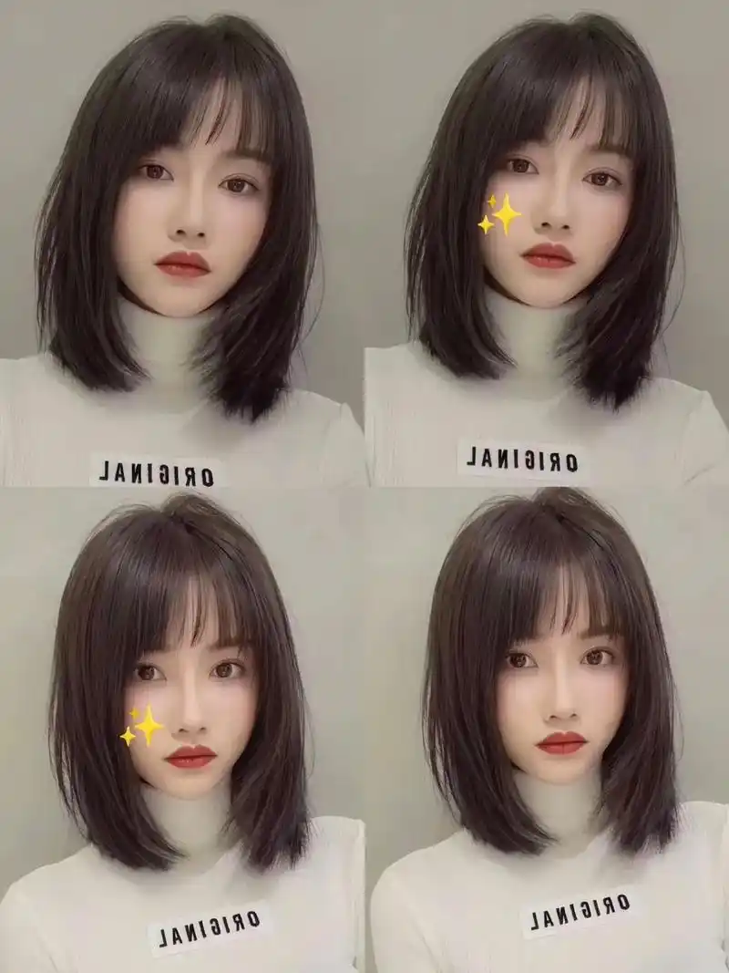 2023适合长脸圆脸女生的发型