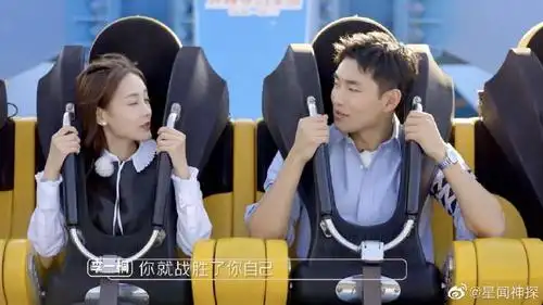 王彦霖李一桐玩大摆锤好像尖叫鸡# 王彦霖. 来自星闻神探 - 微博