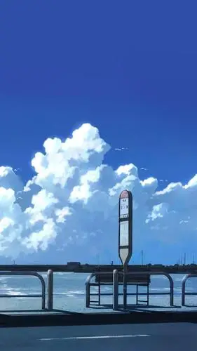 唯美治愈插画壁纸,那个宁静的夏天,那片风景