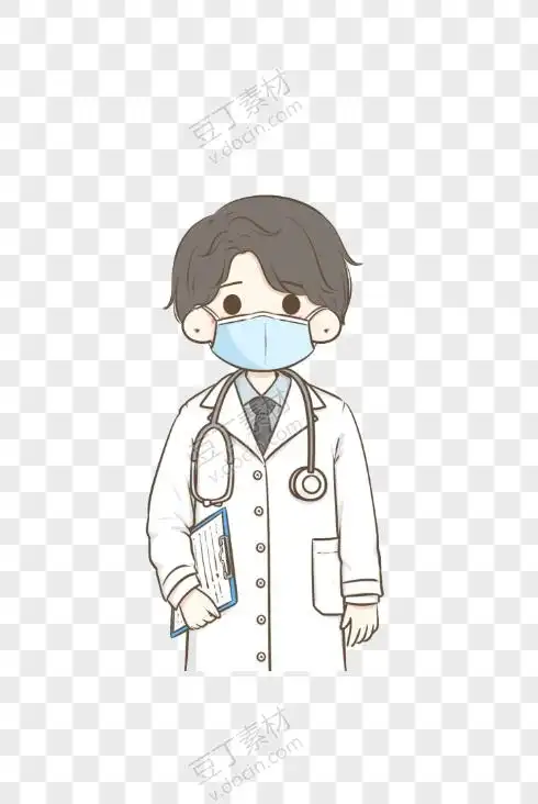 戴口罩的医生