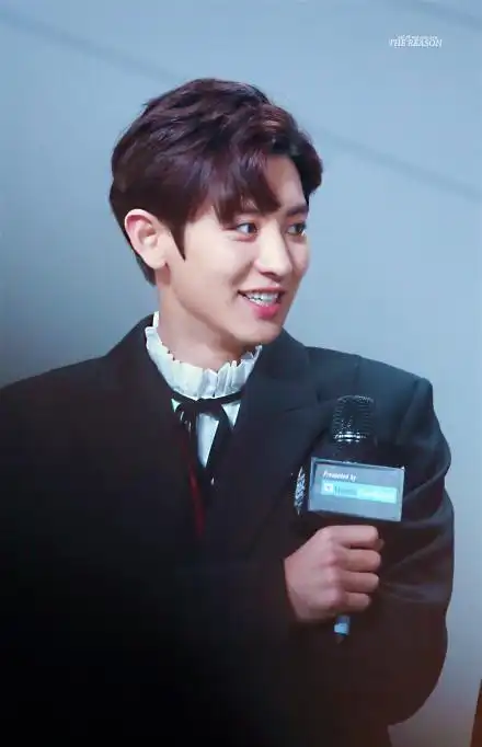 朴灿烈超甜微笑合集,我们火山简直是人间维他命