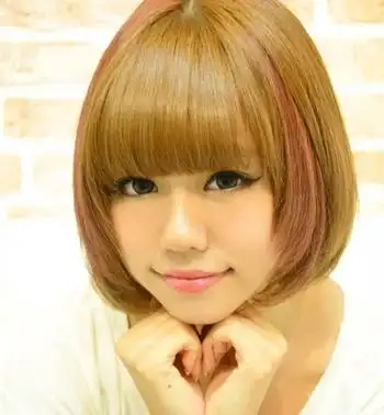 波波头,齐刘海发型,发型设计知识