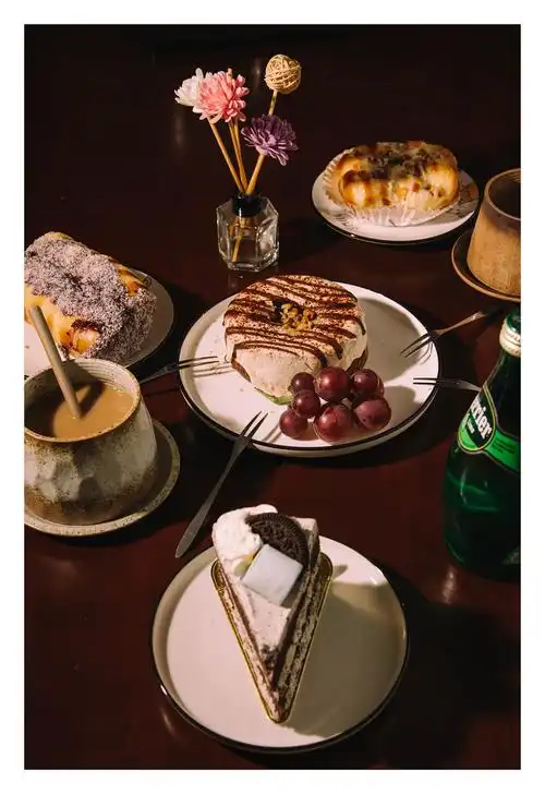 糕点摆盘美食摄影