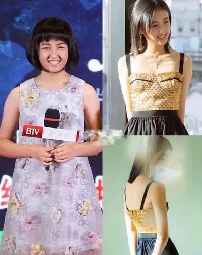 张子枫的斜方肌显老10岁穿吊带像个大姐健身用力过猛了