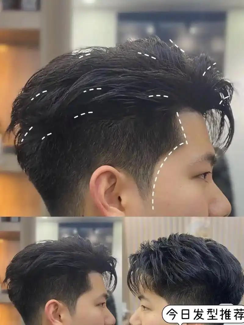 男生少年感发型 #男士发型设计 - 抖音