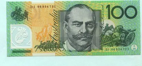 100 dollars (1996) australien, i