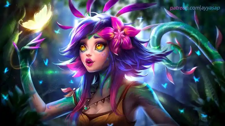 英雄联盟lol 万花通灵 妮蔻bonus_neeko